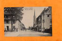 MÜLLHEIM  -  MUELLHEIM  -  WERDER - STRASSE  -  Août 1925 - Muellheim