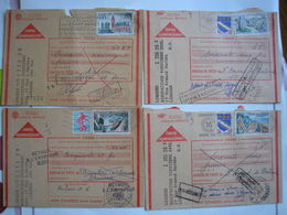 6 Cartes " Contre Remboursement " De La Manufacture Vosgienne De Limoges - A VOIR - 2 Photos - Documents De La Poste