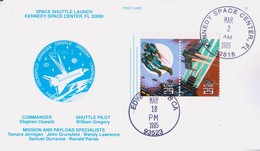 1995 USA  Space Shuttle Endeavour  STS-67 Launched Postal Cards - America Del Nord