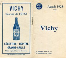 VICHY(AGENDA 1928) - Grand Format : 1921-40