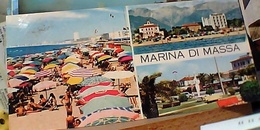 5 CARD VERSILIA  MARINA DI MASSA RONCHI POVEROMO VEDUTE VB1963/82 GT1930 - Massa