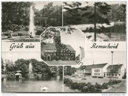 Remscheid - Hauptbahnhof - Rathaus - Talsperre - Foto-AK Grossformat - Remscheid