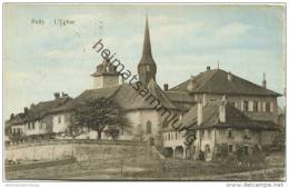 Pully - L' Eglise - Gel. 1921 - Pully