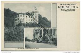 Novaggio - Hotel & Pension Beau-Sejour - Propr. F. Demarta-Schönenberger - Novaggio