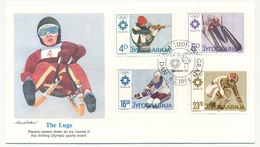YOUGOSLAVIE - 10 Enveloppes FDC Jeux Olympiques De SARAJAVO - 2 Séries - BEOGRAD 8/2/1984 - Winter 1984: Sarajevo