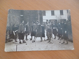Carte Photo 75 Paris Au Dos Pension 1926 Joueuses De Cricket - Other & Unclassified
