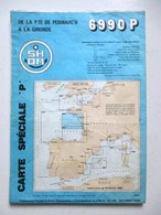 CARTE MARINE 6990P DE LA PTE DE PENMARC'H A LA GIRONDE - Cartas Náuticas