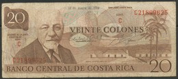 Costa Rica  Categories   Banknoten   Südamerika    Costa Rica 20 Colones - Otros – América