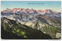 Stanserhorn - Blick Auf Die Berner Alpen Gel. 1913 - Stans