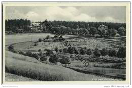 Bad Berka - Blick Nach Der Wilhelmsburg Und Haus Am Walde - Bad Berka