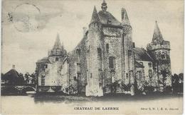 Chateau De Laerne   -   Prachtige Kaart!    Gand   1907  Naar   Charleroi - Laarne
