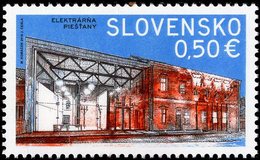 Slovakia - 2018 - Technical Monuments - Historical Power Plant In Piešťany - Mint Stamp - Unused Stamps