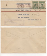 FIRST FLIGHT 24 06 1929 FROM CURACAO TO NEW YORK #15 - Luftpost