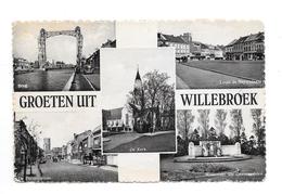 Willebroek Groeten Uit  4 Beelden Met Brug P1262 Vertongen Nels Photothill - Willebroek