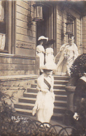 Carte Photo De CH. Grieser, 1912 - Grande Duchesse, 1913, Mère Et Demoiselles D'honneur - Circulé Sous Enveloppe - Grossherzogliche Familie