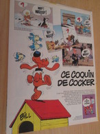 CLI618 PAGE DE REVUE SPIROU ANNEES 60/70 / SORTIE NOUVEL ALBUM  BOULE ET BILL ROBA - Boule Et Bill