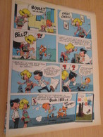 CLI618 PAGE DE REVUE SPIROU ANNEES 60/70 / SORTIE D'UN NOUVEL ALBUM BOULE ET BILL ROBA - Boule Et Bill