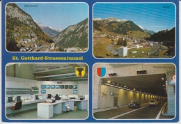 Switzerland, Schweiz, Suisse, Svizzera - St. Gotthard Strassentunnel Used - Sent