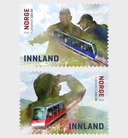 Noorwegen / Norway - Postfris / MNH - Complete Set 100 Jaar Floibanen Spoorweg 2018 - Unused Stamps
