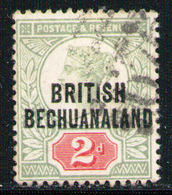 BECHUANALAND 1891 - From Set Used - 1885-1895 Kolonie Van De Kroon