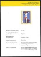 Austria/Autriche: Prova Per La Stampa, Proof For Printing, épreuve Pour L'impression, Crocefisso, Crucifix - Easter