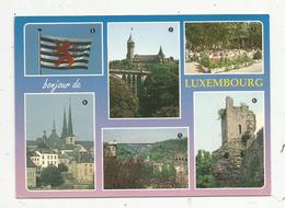 Cp, Bonjour De LUXEMBOURG , Multi Vues ,voyagée 1995 , Ed. Messageries Du Livre - Luxembourg - Ville