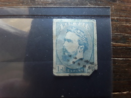 ESPAGNE / ESPANA / SPAIN / SPANIEN 1873  Carliste Don Carlos Pais Vasco Y Navarra, Yvert No 1, 1 R Bleu Clair O Cote 475 - Carlisti