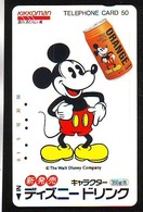 Télécarte Japon *  110-39412 - DISNEY - MICKEY / Boisson Kikkoman Jus D'orange  (6410)  Japan Phonecard Telefonkarte - Disney