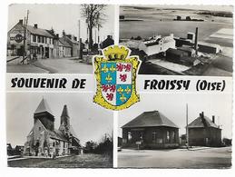 Cpm 02805 Froissy 4 Vues Sur Carte Pub Martini - Froissy