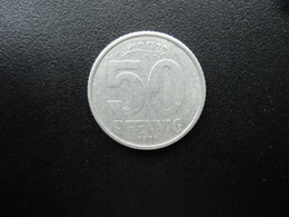 RÉPUBLIQUE  DÉMOCRATIQUE ALLEMANDE : 50 PFENNIG   1971 A   KM 12.2     SUP - 50 Pfennig