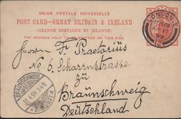 3293 Entero Postal London 1899, Great Britain & Ireland - Sin Clasificación