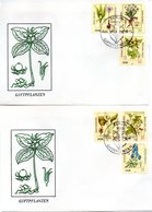 DDR 2 Schmuck-FDC Mi 2691/96 "Giftpflanzen", ESSt BERLIN 6.4.1982 - Plantes Toxiques