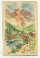 PAESAGGIO   ILLUSTRATA BONELLI   VIAGGIATA FP - Andere & Zonder Classificatie