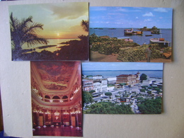 MANAUS / AMAZONAS (BRAZIL) - 9 POSTCARDS IN THE STATE - Manaus