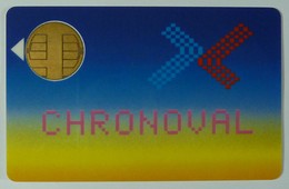 FRANCE - Smartcard - CHRONOVAL - Used - Internes