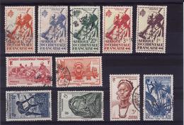 Delcampe - AOF  Lot Obli  C29 - Altri & Non Classificati