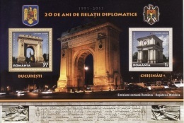 Roumanie 2011 - Bloc Roumanie-Moldavie Neuf** - Neufs