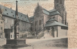 18 / 6 / 456  -  ASCHAFFENBURG  ( BAVIÈRE )   PARTIE  AN  DER    STIFTSKIRCHE - Aschaffenburg