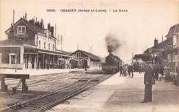 Chagny (71) - La Gare - Train Locomotive - Chagny
