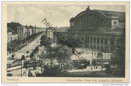 Berlin - Askanischer Platz Mit Anhalter Bahnhof - Strassenbahn - Kreuzberg