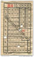 Leipzig - LVB - Leipziger Verkehrsbetriebe - Fahrschein 1941 - Europa