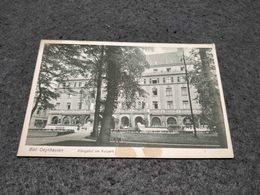 ANTIQUE POSTCARD BAD OEYNHAUSEN KONIGSHOF AM KUR PARK CIRCULATED 1932 - Bad Oeynhausen