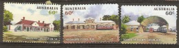 Australia  2013  SG  4073,8,9,  Railway Stations  Fine Used - Usati