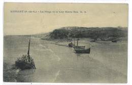 CPA 62 WISSANT LA PLAGE ET LE CAP BLANC-NEZ - Wissant