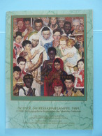 Livre Des Timbres De L'année 1991 Year Book ONU UNO Vienne Wien 1991 - Lettres & Documents