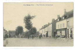 CPA 18 BAUGY PLACE NATIONALE COTE SUD-OUEST - Baugy