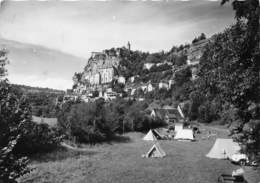 46-ROCAMADOUR- VUE D'ENSEMBLE AVEC LE CAMPING - Rocamadour