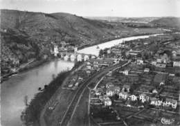 46-CAHORS- VUE DU CIEL DE LA FONTAINE DES CHARTREUX ET DU PONT VALENTE - Cahors