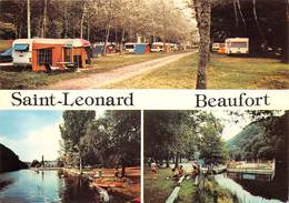 48-SAINT-LEONARD- BEAUFORT- CAMPING ET LA BAIGNADE MULTIVUES - Andere & Zonder Classificatie