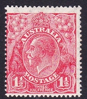 Australia SG 87a 1927 King George V,1d  And Half Golden Scarlet,Small Multiple Watermark Perf 14, Mint Never Hinged - Nuevos